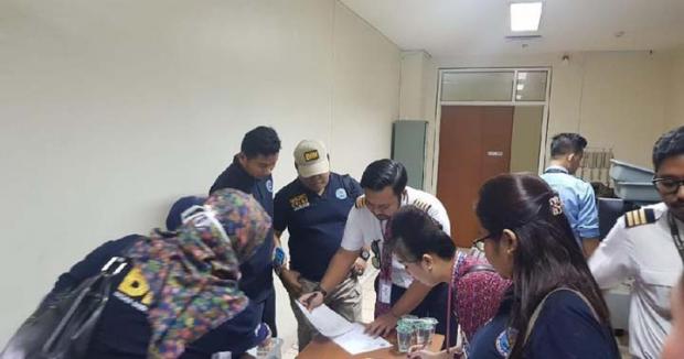 Jelang Mudik, Pilot dan Pramugari Jalani Tes Urine di Bandara SSK II Pekanbaru