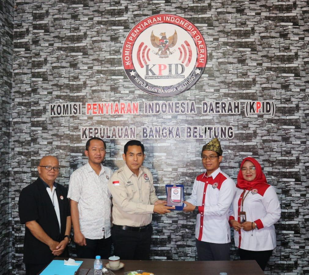 KPID Kepulauan Bangka Belitung & KPI Riau Sepakat Perkuat Koordinasi
